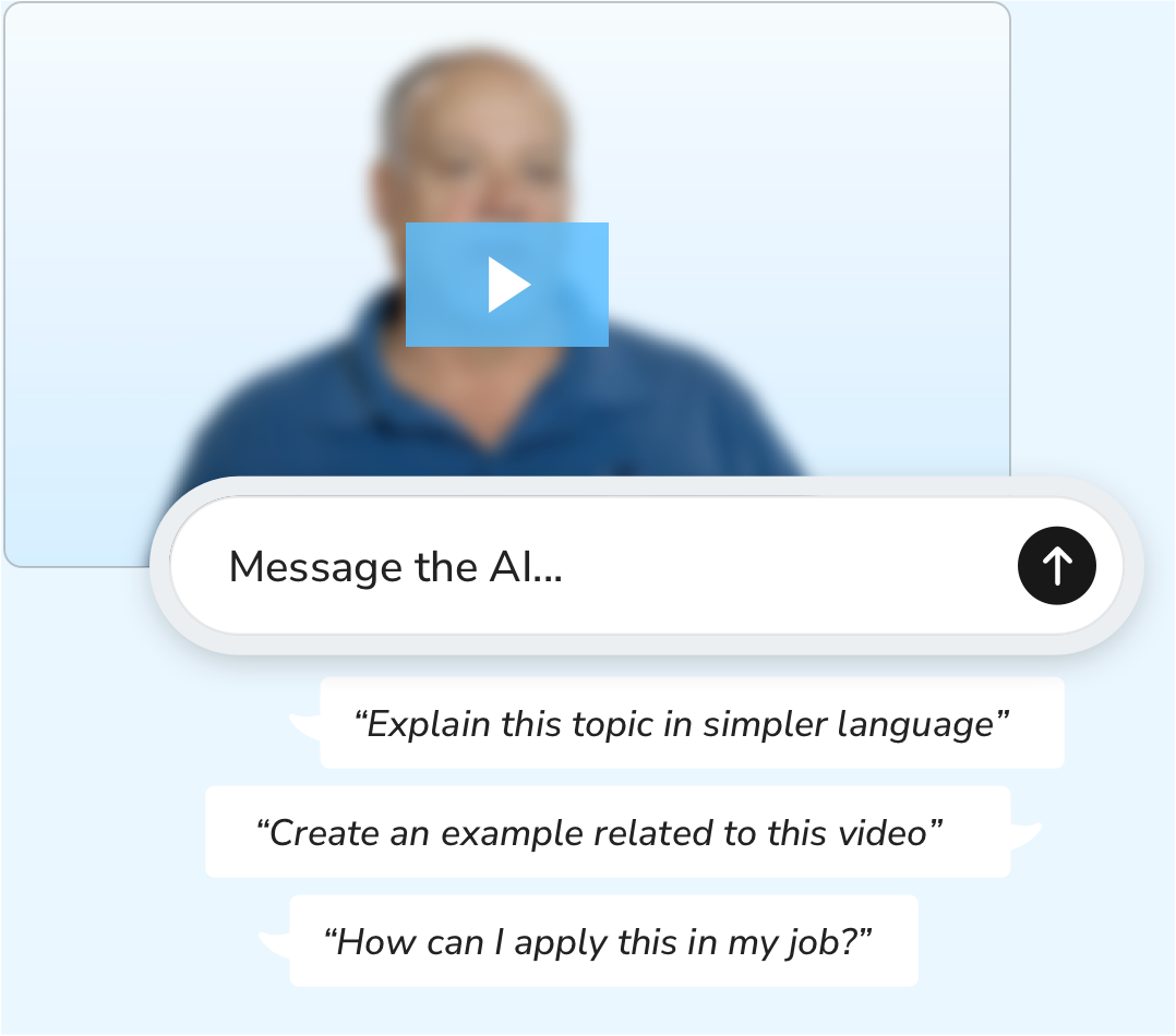 Message the AI